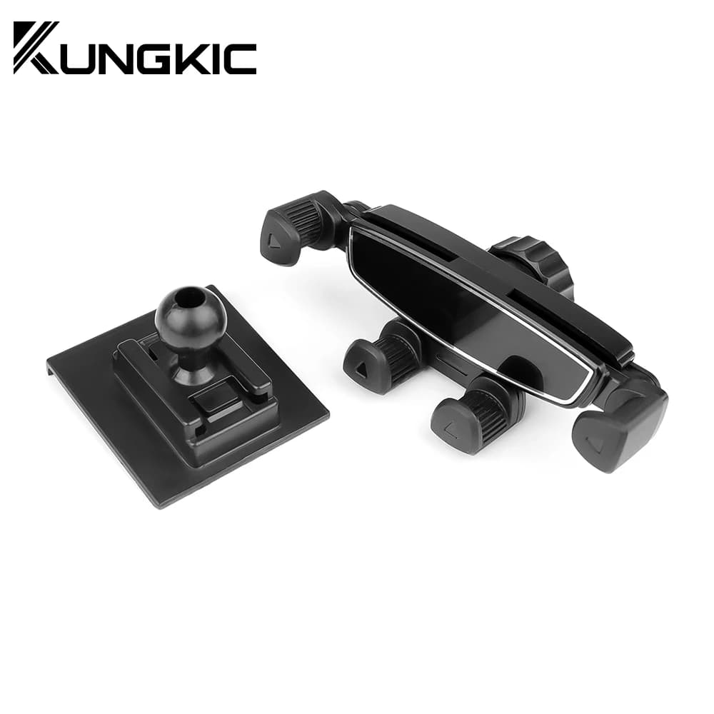 Support de téléphone à gravité pour voiture, compatible avec Fiat 500 (2008-2024) et Abarth 595 (2012-2024).