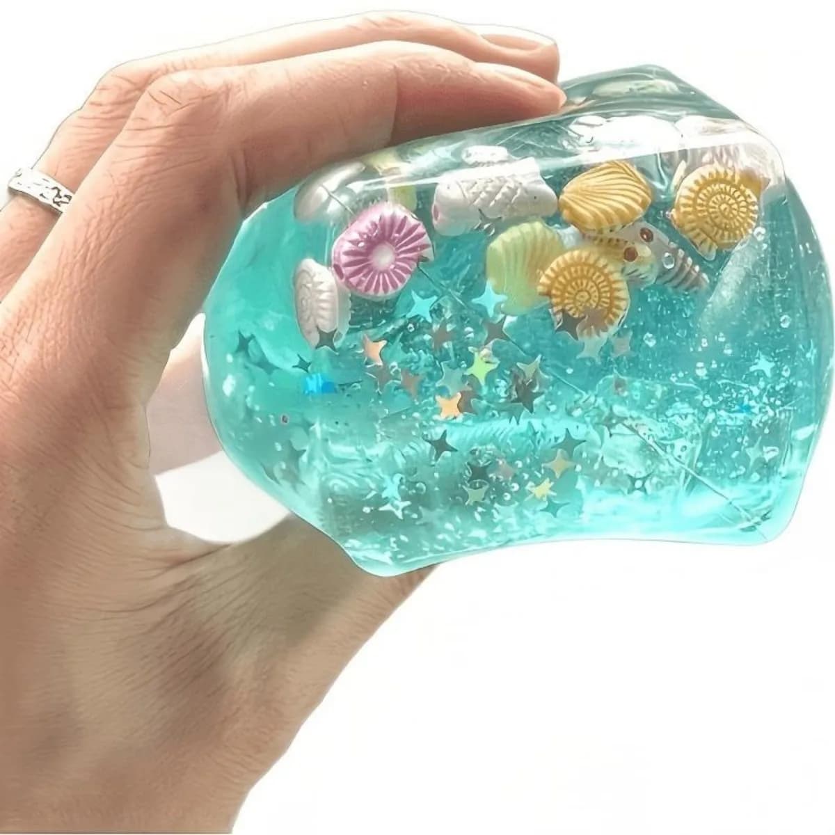 Les mini-jouets marins, tels que les coquillages et les étoiles de mer, sont comme si vous teniez les secrets des profondeurs marines dans votre main, pour soulager le stress.