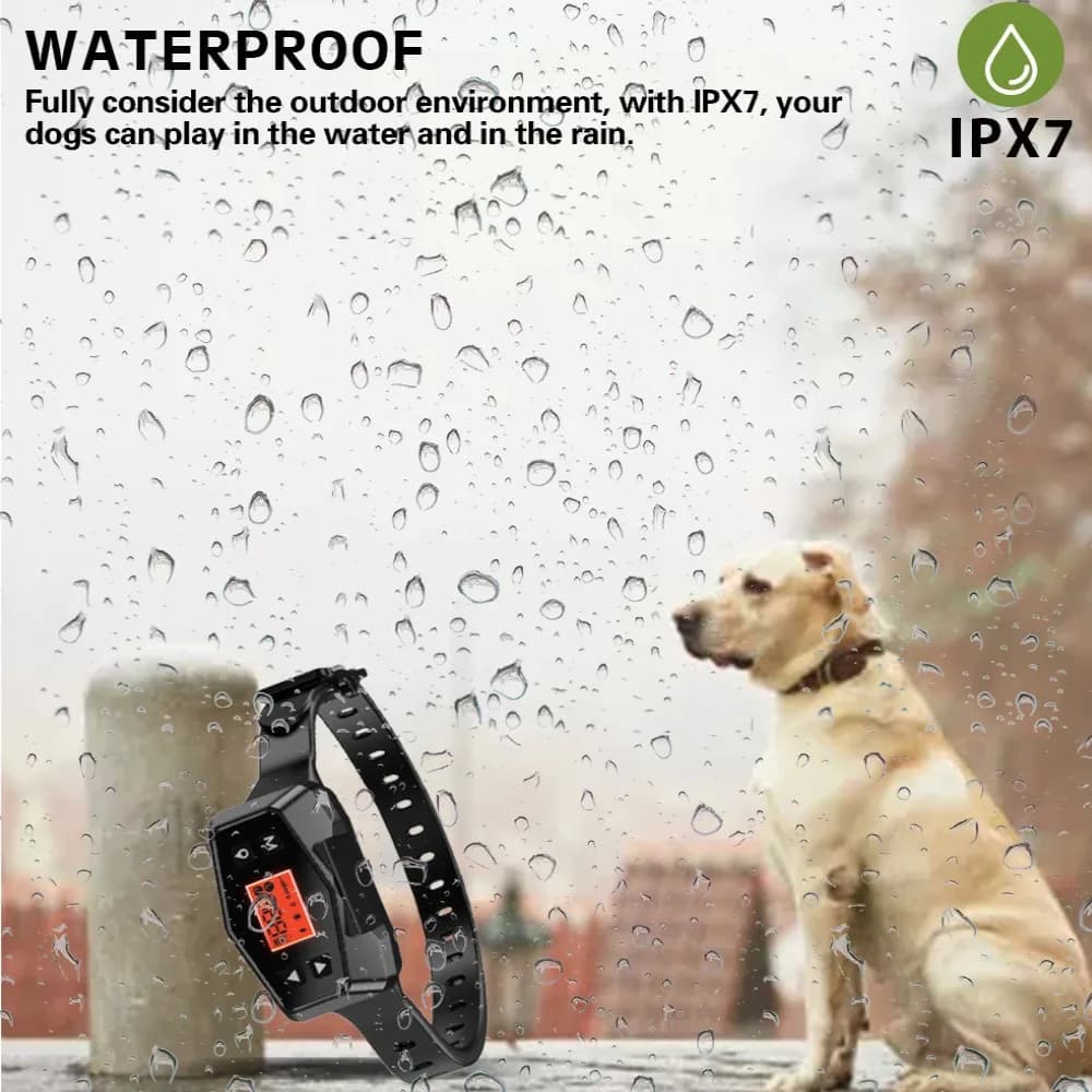 Collier de suivi de clôture pour animaux de compagnie avec GPS sans fil