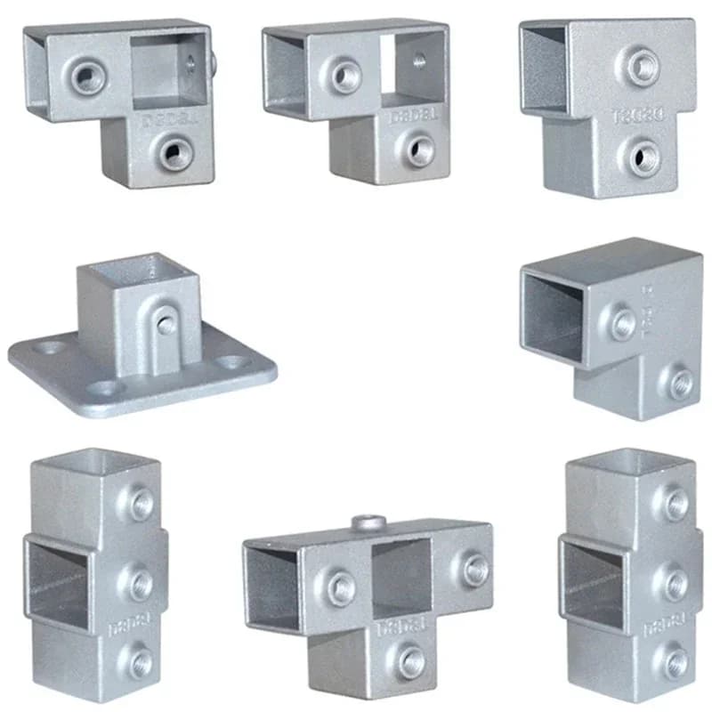 Pièce de connexion de Tube carré OD 30x30mm