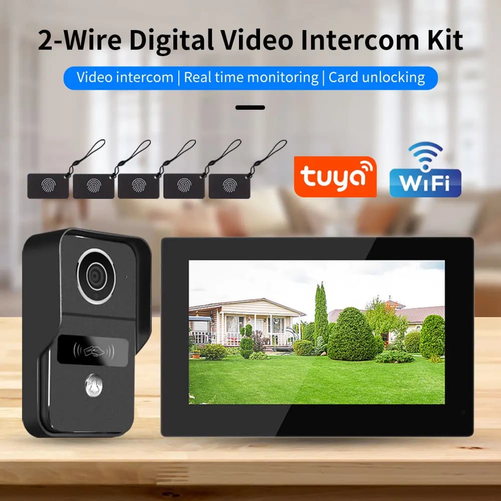 Système de sonnette de porte Tuya Smart Home