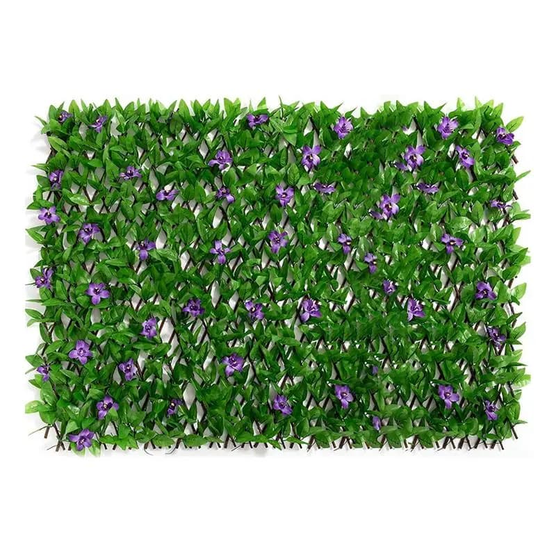 Haie artificielle, fausse feuille murale