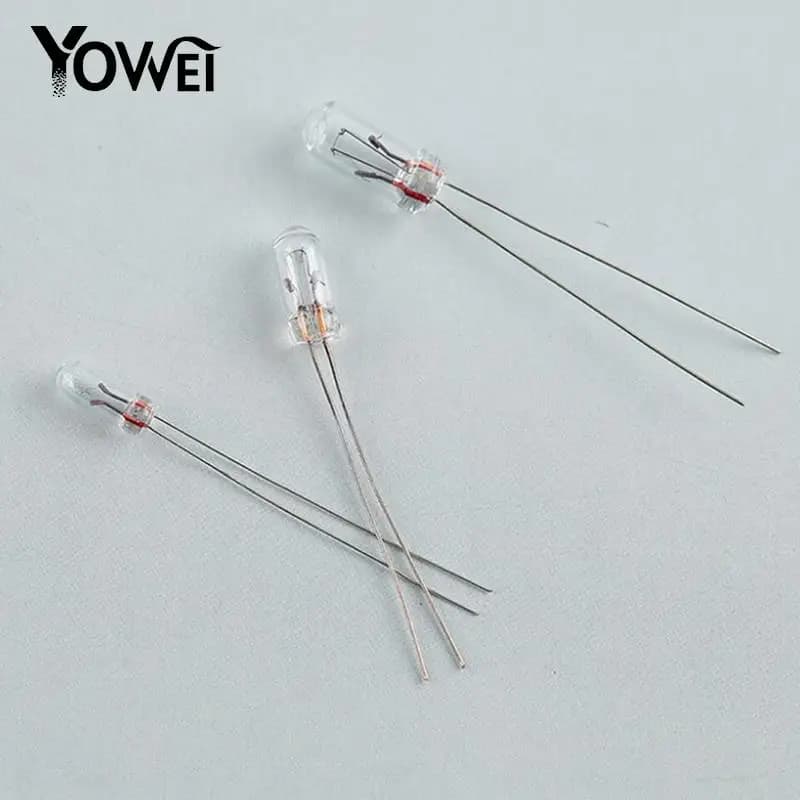 Mini ampoule claire de riz de blé pour GM GMC oral y Honda Toyota, bouton de commutation radio climatique, 12V, 5mm, 4mm, 3mm, lot de 25 pièces