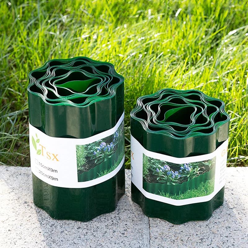 Diviseur de pelouse en plastique imperméable, hauteur réglable 10 15 20 cm, clôture de bordure de jardin pour allée de jardin, accessoires de paysagisme