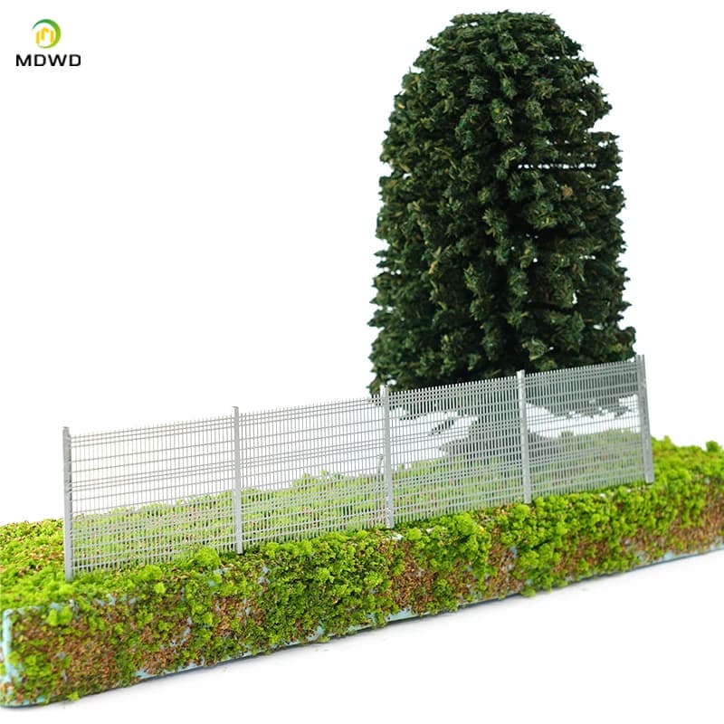 Barrières et filets miniatures 1/64 pour modèles réduits