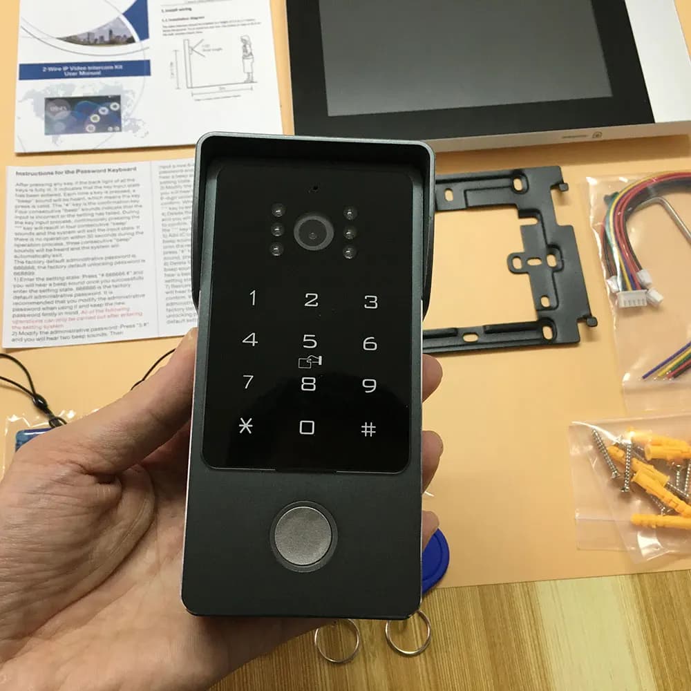 Système d'interphone vidéo à 2 fils