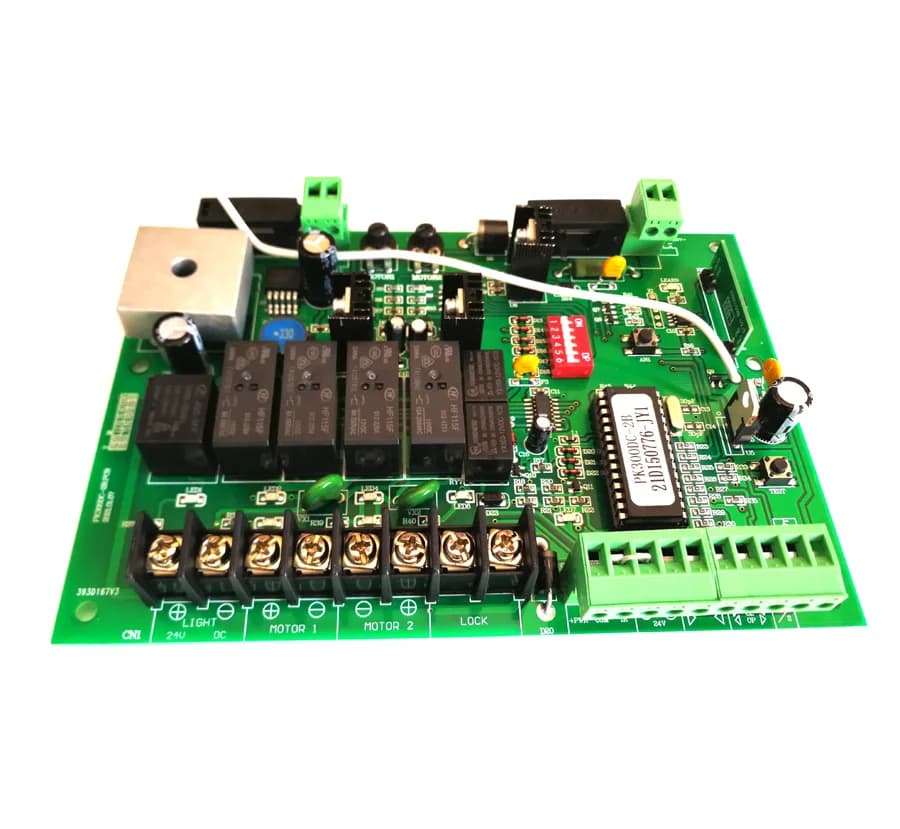 Carte de commande électronique universelle pour moteurs de portails battants 24VDC PK300DC PK350DC