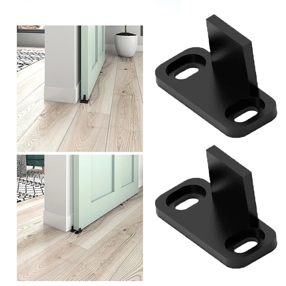 Guides de sol pour porte de grange coulissante