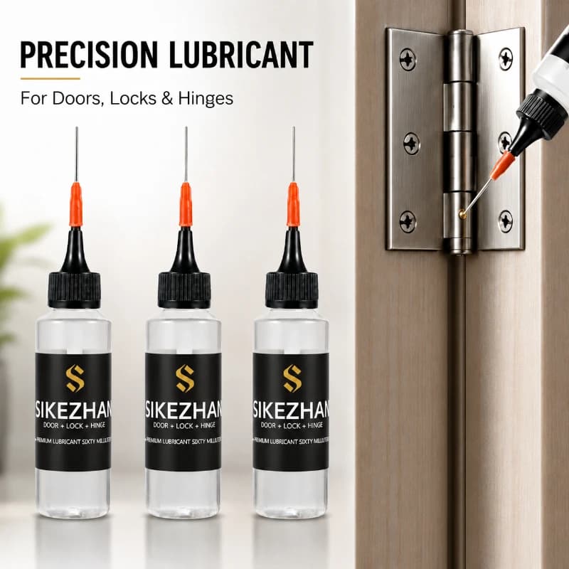 Spray lubrifiant pour charnières de porte