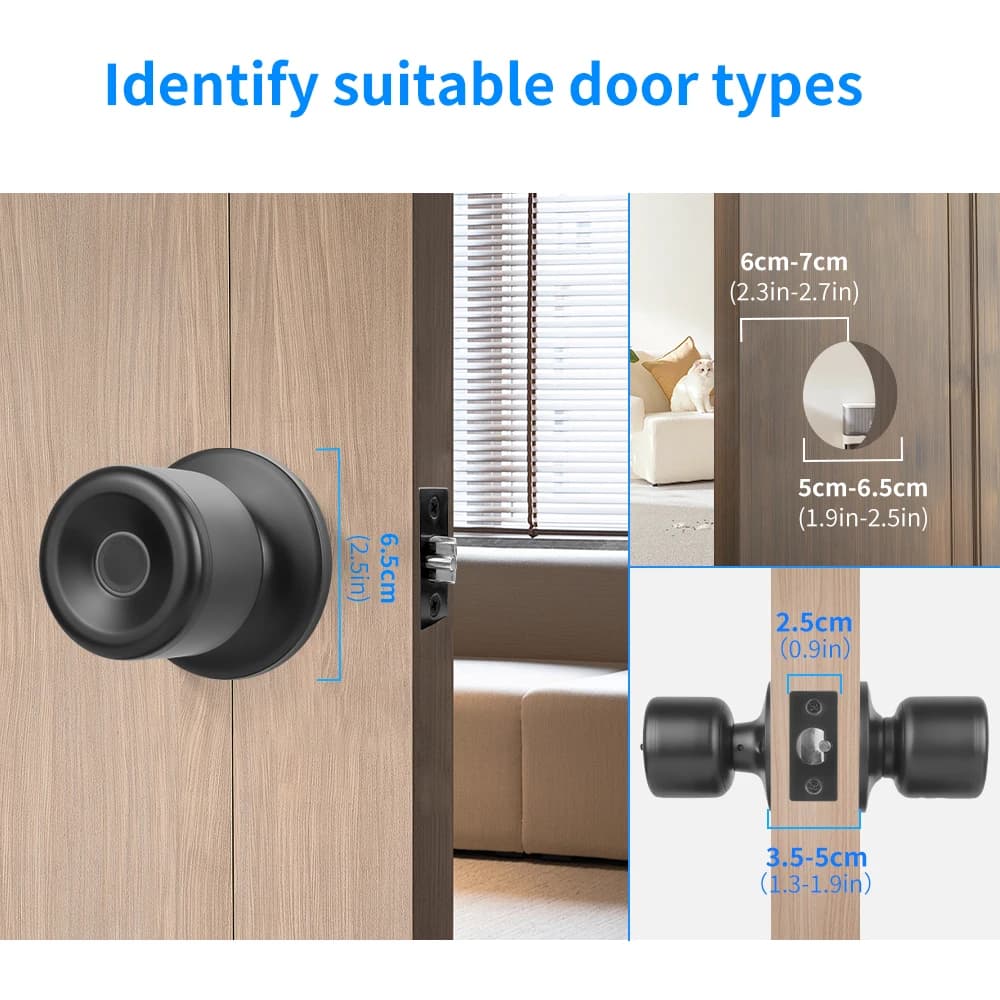 Serrure de porte intelligente YFK Tuya