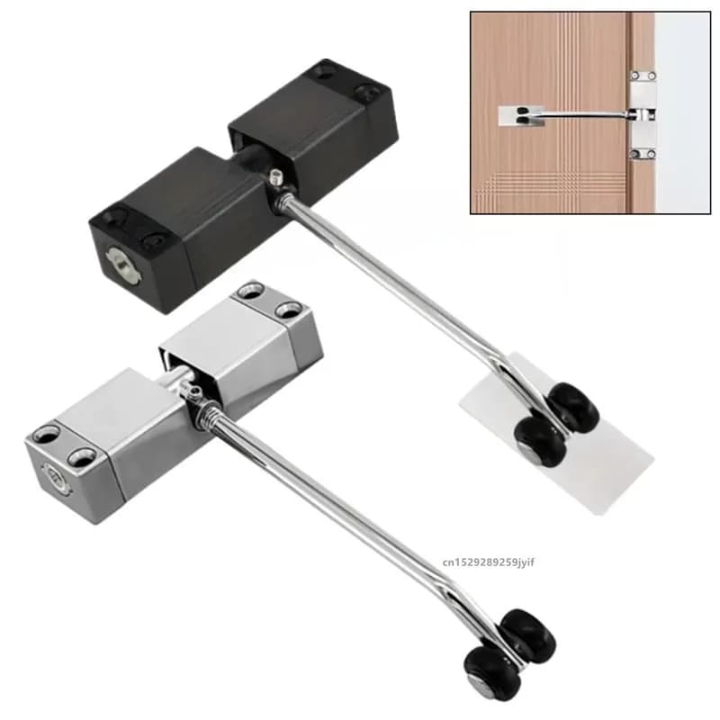 Ferme-porte automatique à tension réglable