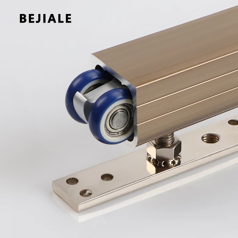 Porte pliante sans Rail inférieur
