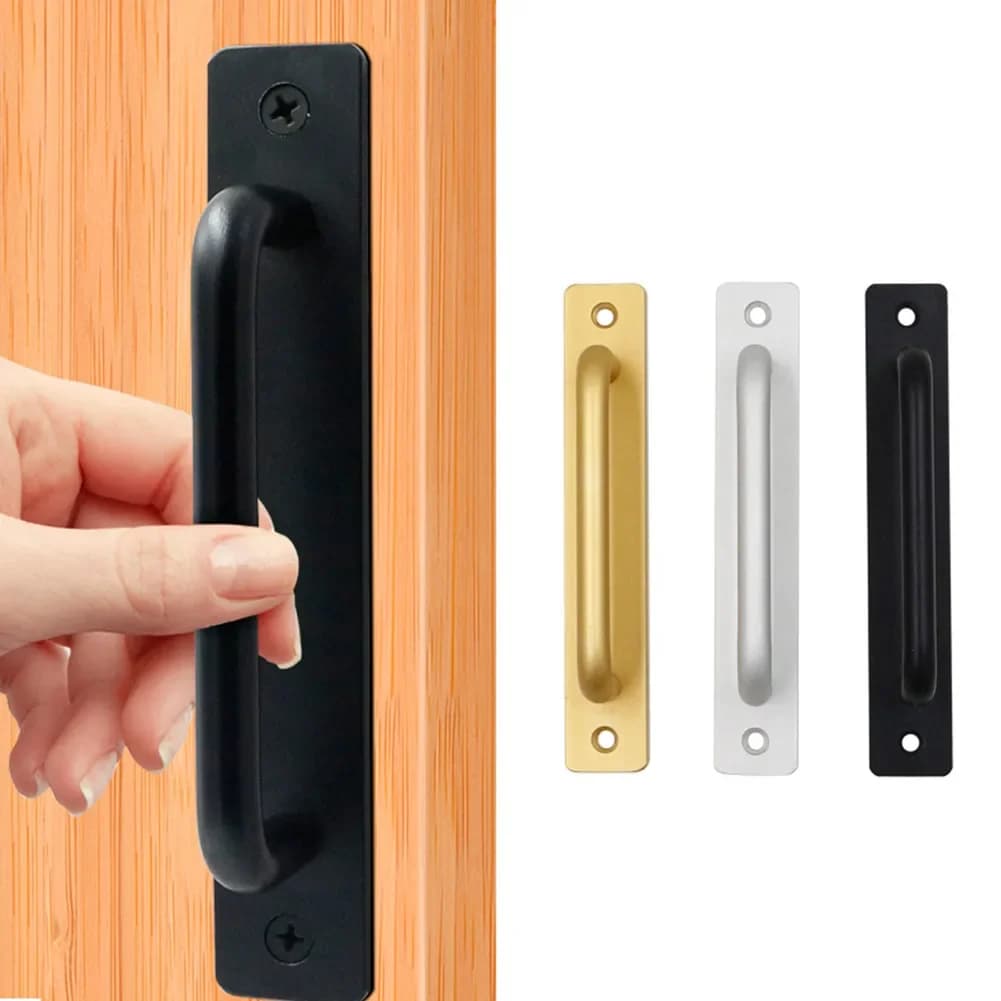 Poignée de porte coulissante en alliage d'aluminium
