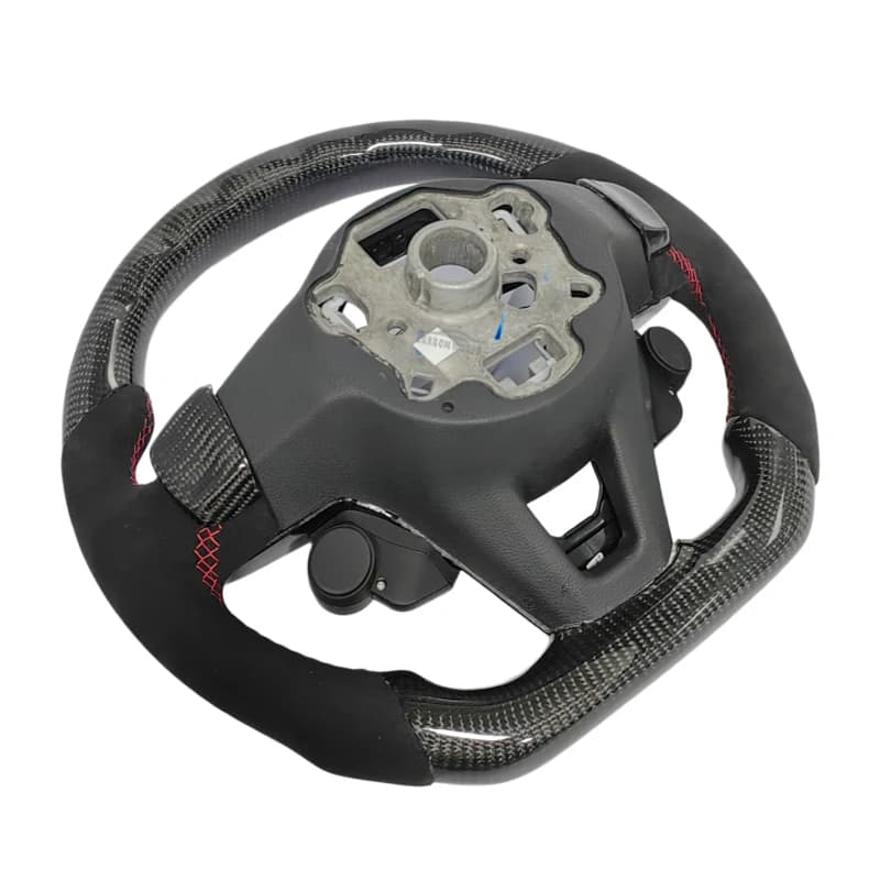 Volant personnalisé pour Volkswagen Golf MK8 MK7 GTI GTD R Polo MK6 Caddy MK5 Jetta GLI Tiguan MK2 Passat B8 ID4