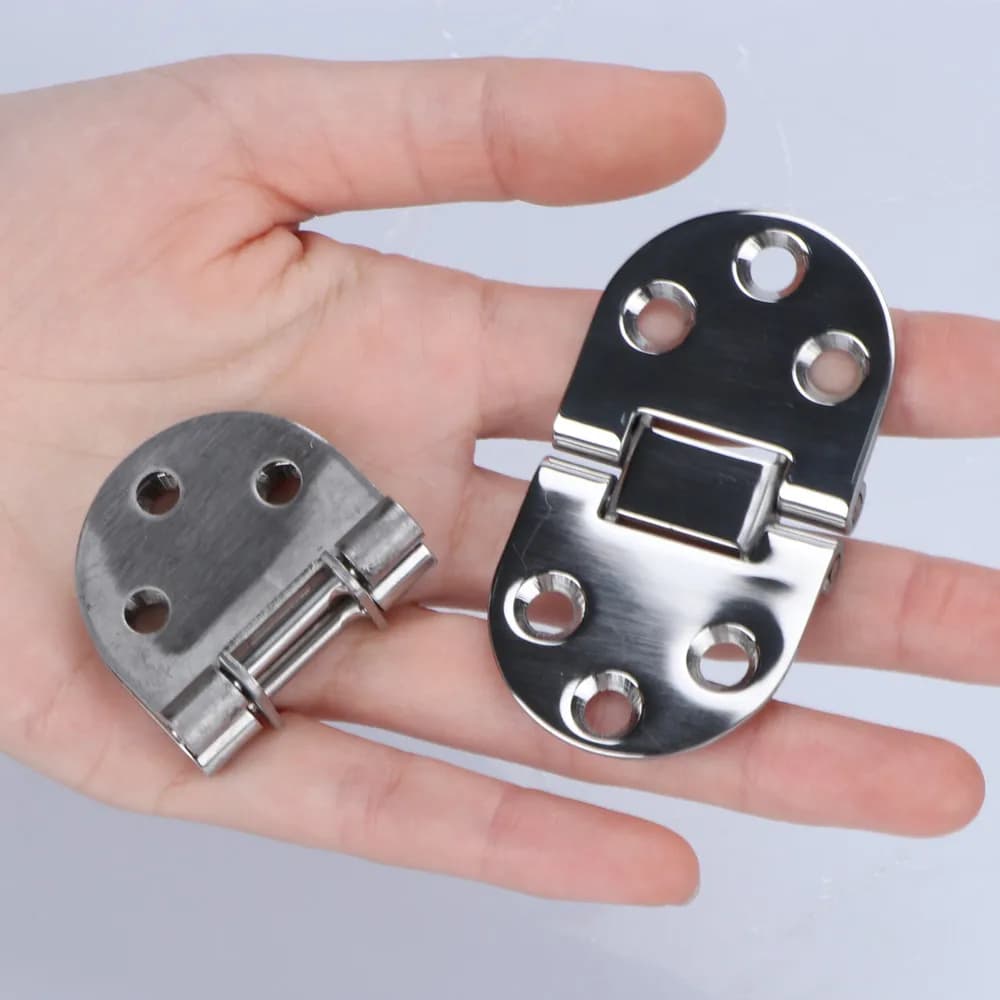 Charnières de porte en acier inoxydable