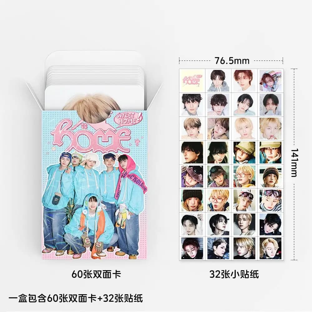 60 photocartes Doorman, photos de l'album HOME du groupe BOYNEXTDOOR, pour les fans de BOYNEXTDOOR, articles de collection