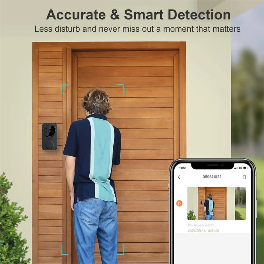 Sonnette Audio intelligente WiFi