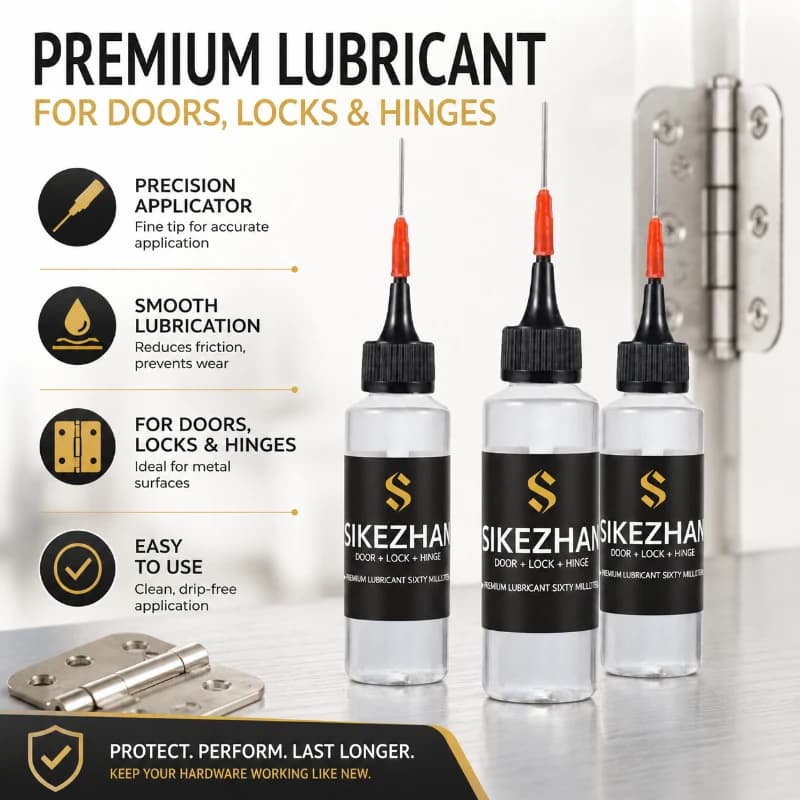 Spray lubrifiant pour charnières de porte
