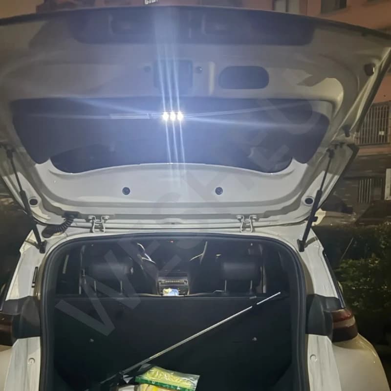Pour Leapmotor T03 2023 2024 2025 2026 : Modification de la lumière de coffre arrière, éclairage LED intérieur du coffre, accessoires LED pour coffre