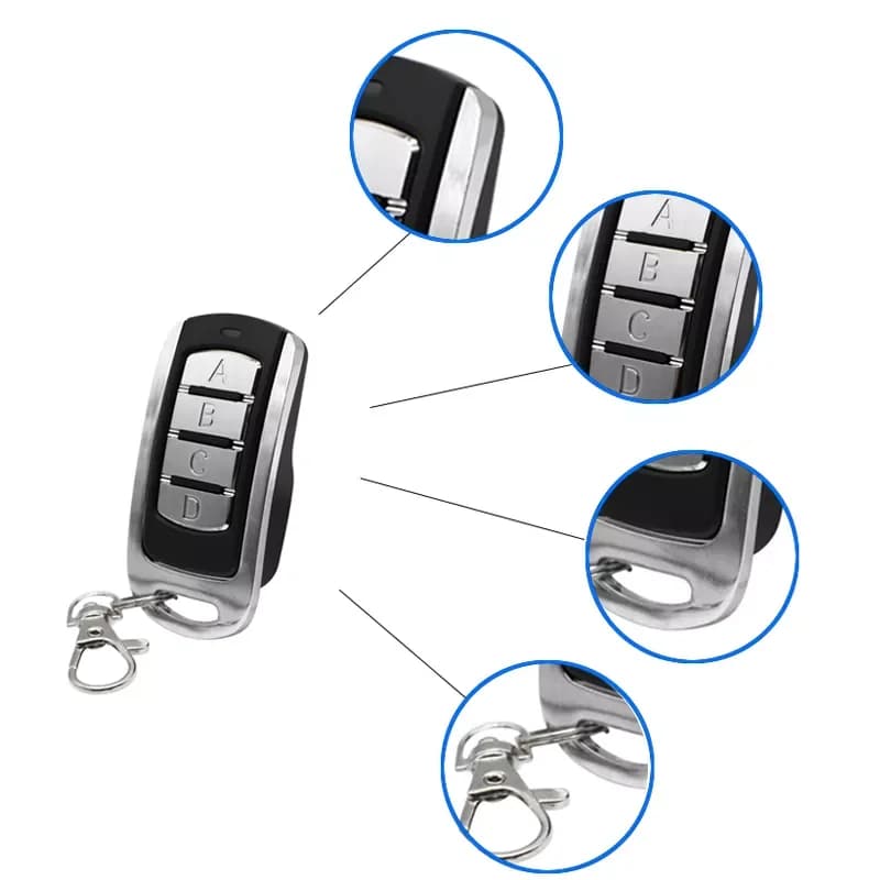 Commande électronique universelle multifréquence pour porte de Garage