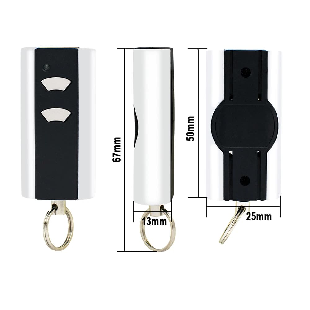 Normstahl Télécommande de porte de garage 433 MHz EA433 2 KM RCU433 4K