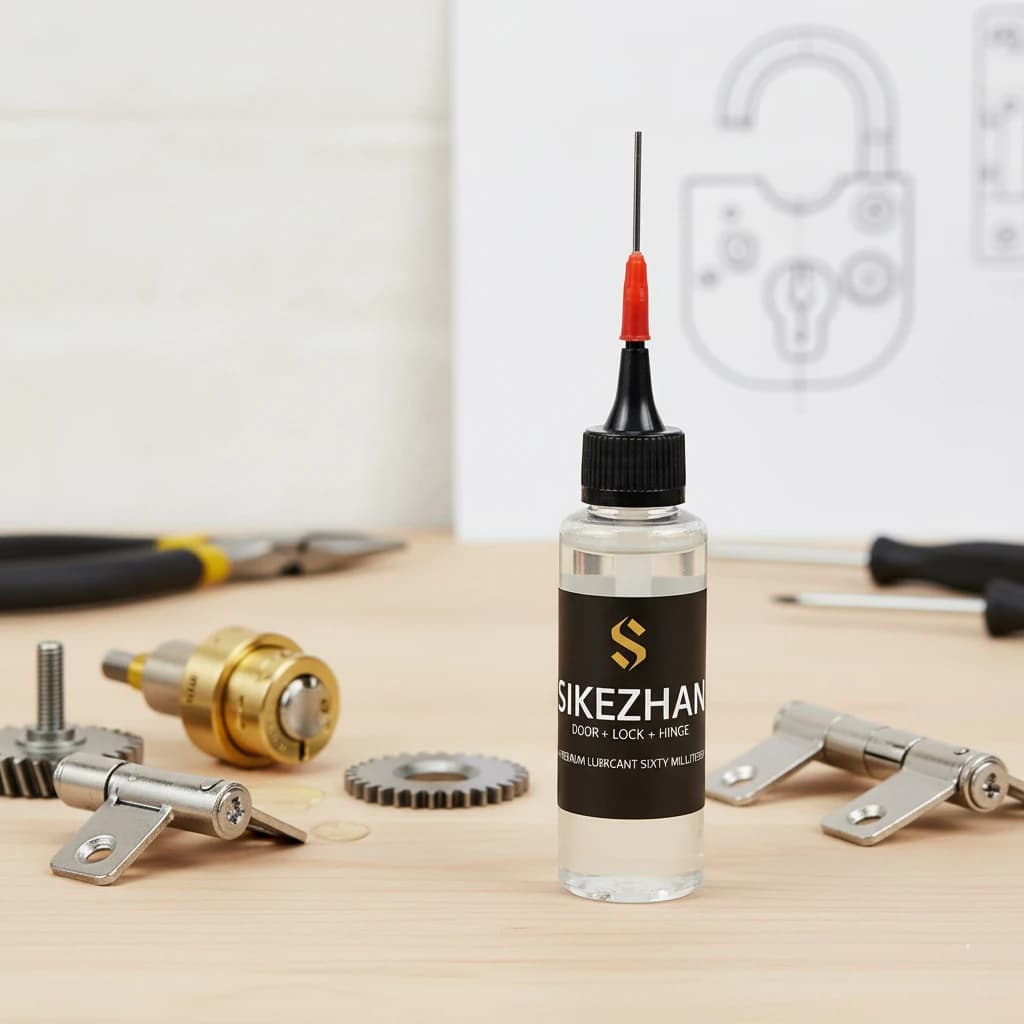 Spray lubrifiant pour charnières de porte