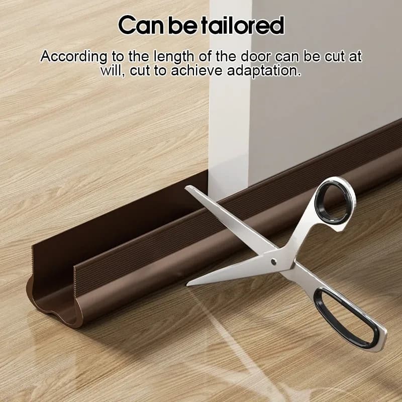 Bande d'étanchéité Flexible en PVC pour bas de porte