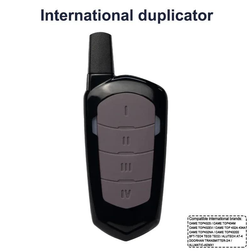Duplicateur de télécommande de Garage 433 315 868MHz