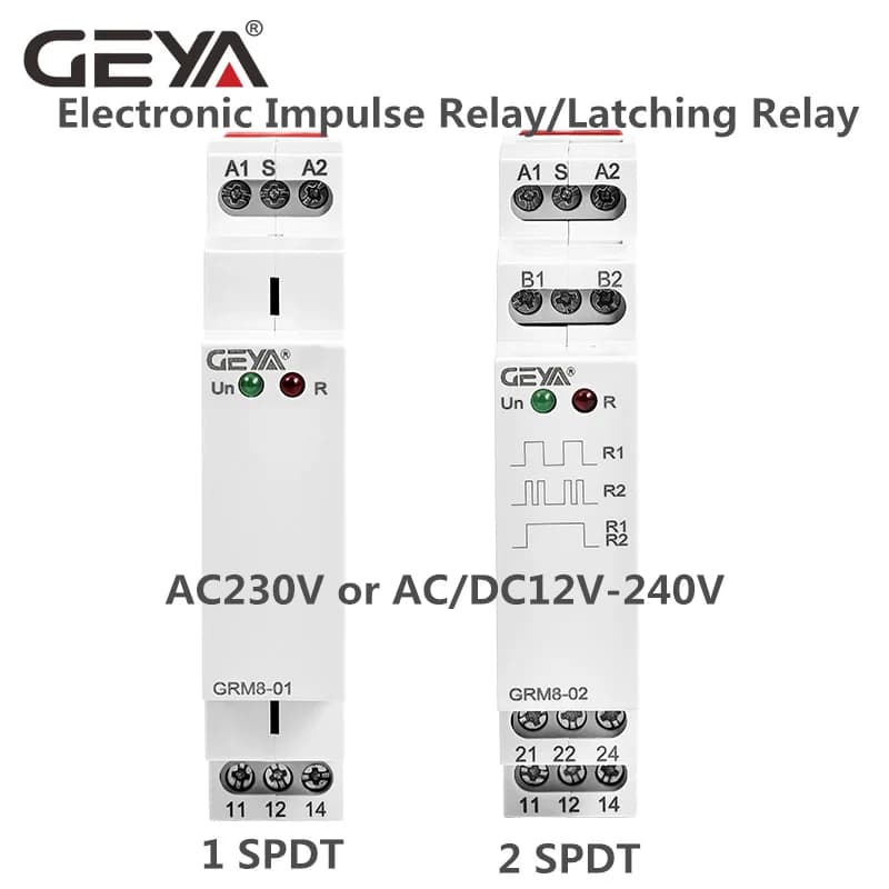 GEYA GRM8 relais de verrouillage