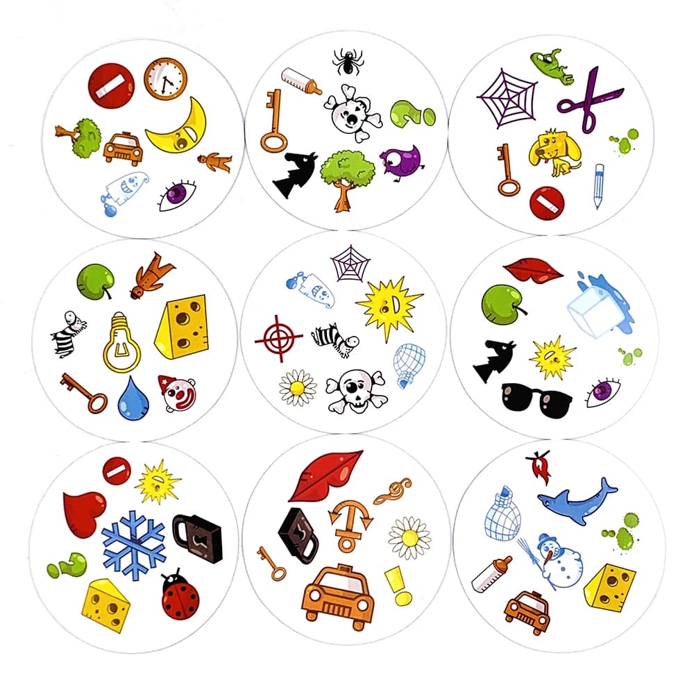 Jeu de cartes en boîte métallique, jeux interactifs Parent-enfant, jeu de cartes pour famille et amis, jeux de vacances, cadeau d'halloween et de noël
