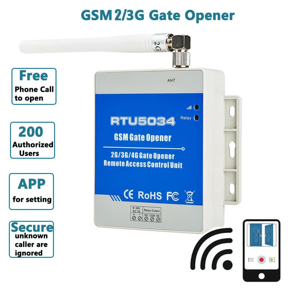 Ouvre-porte intelligent GSM