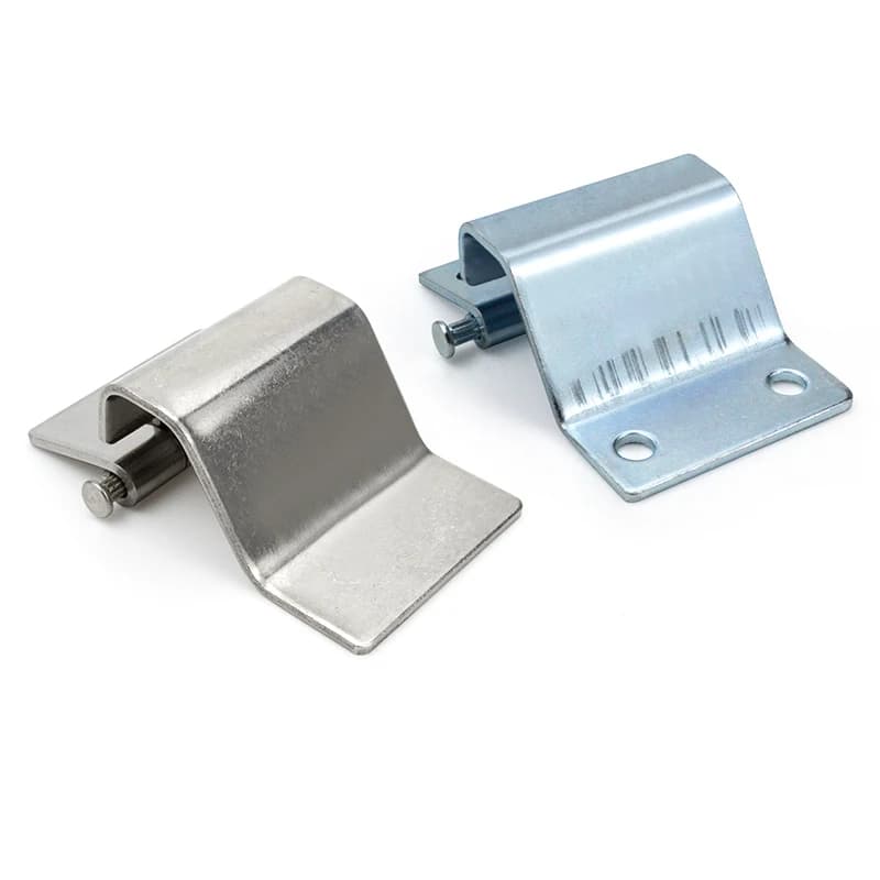 Charnières en acier inoxydable soudées