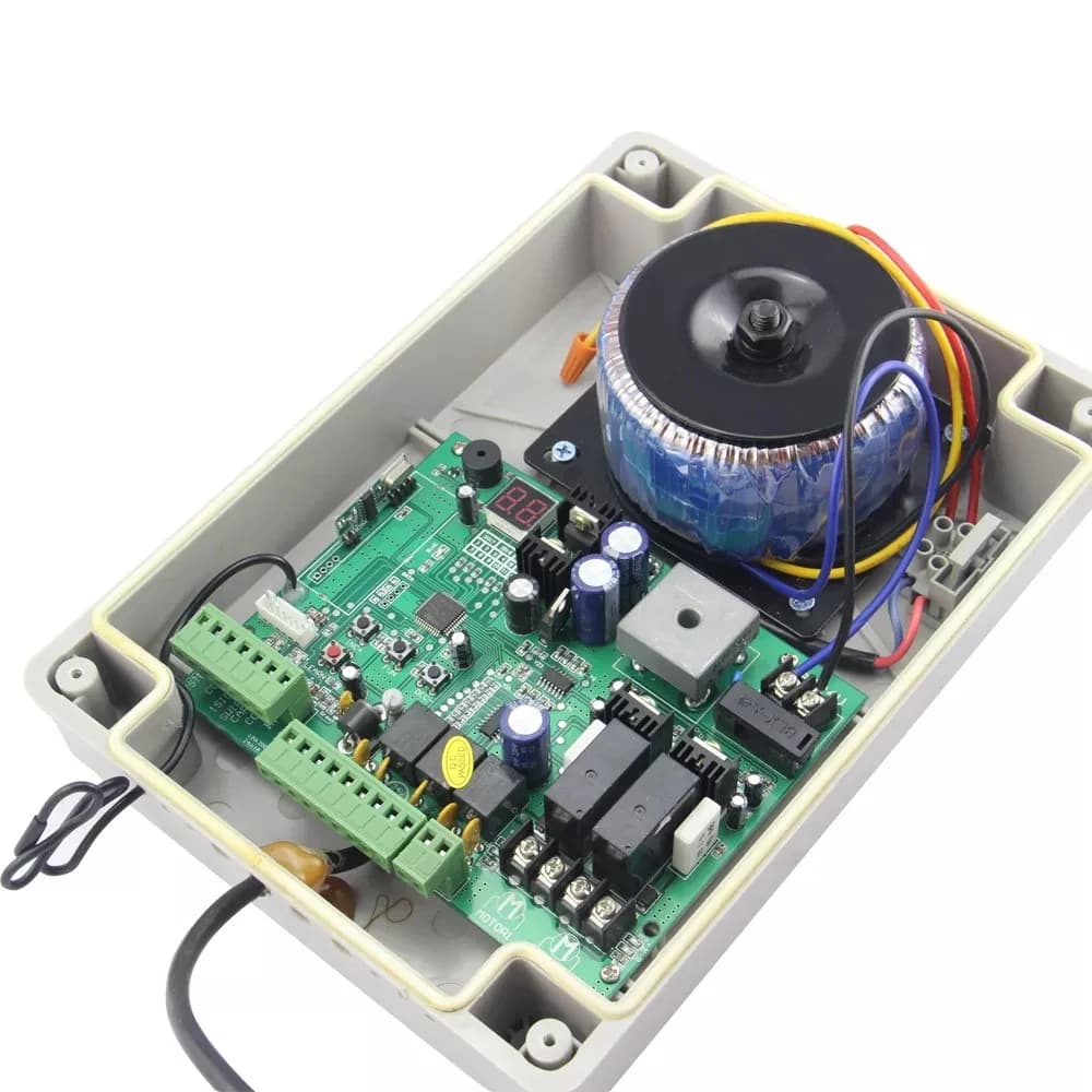 Contrôleur d'ouverture de porte battante électrique, boîtier moteur de porte battante, télécommande avec 2 télécommandes ou WIFI, kit en option
