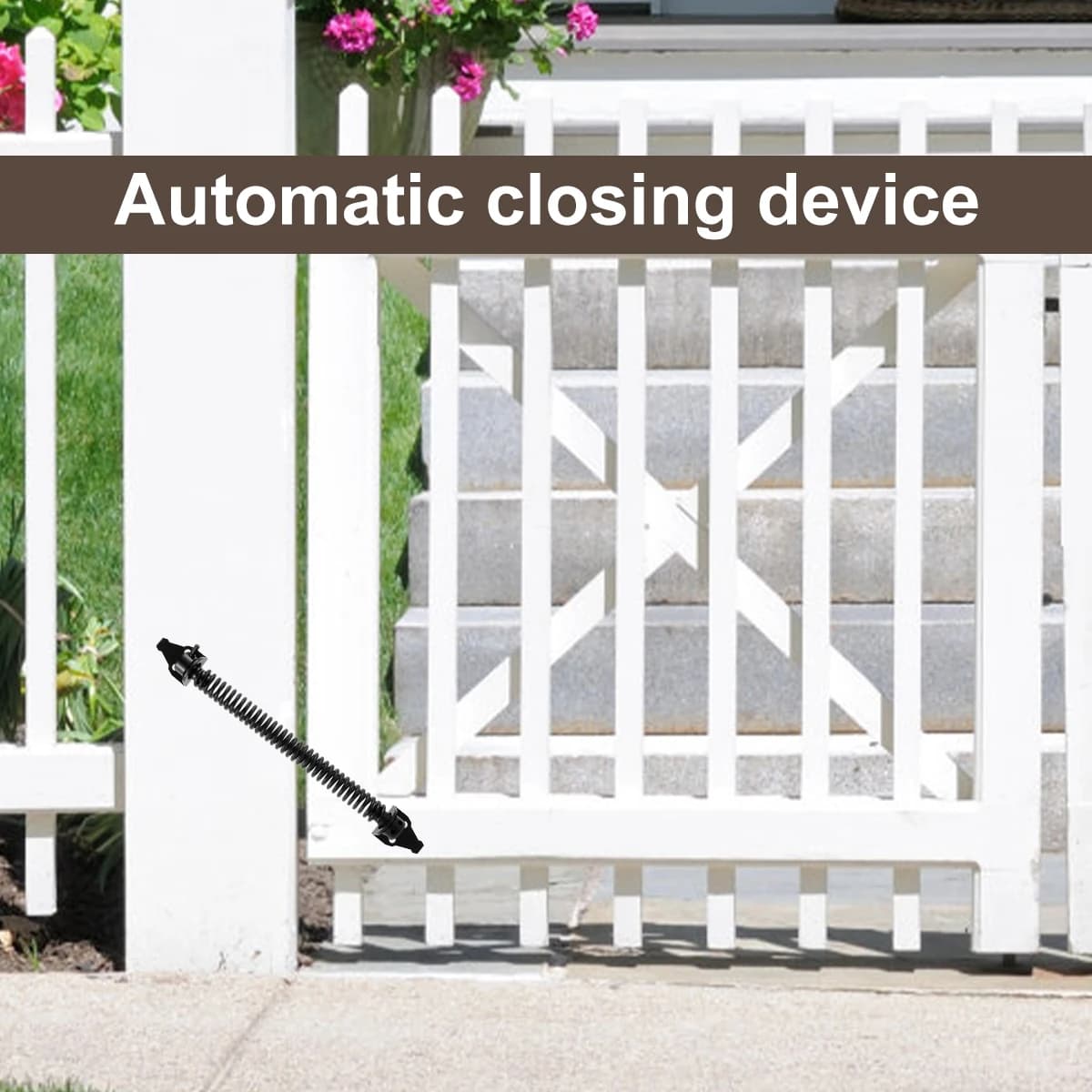 Ferme-porte automatique en acier au carbone