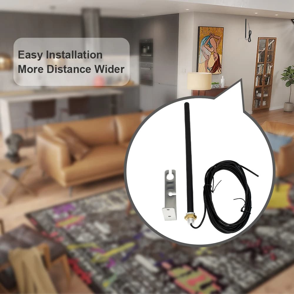 Antenne externe pour porte de garage