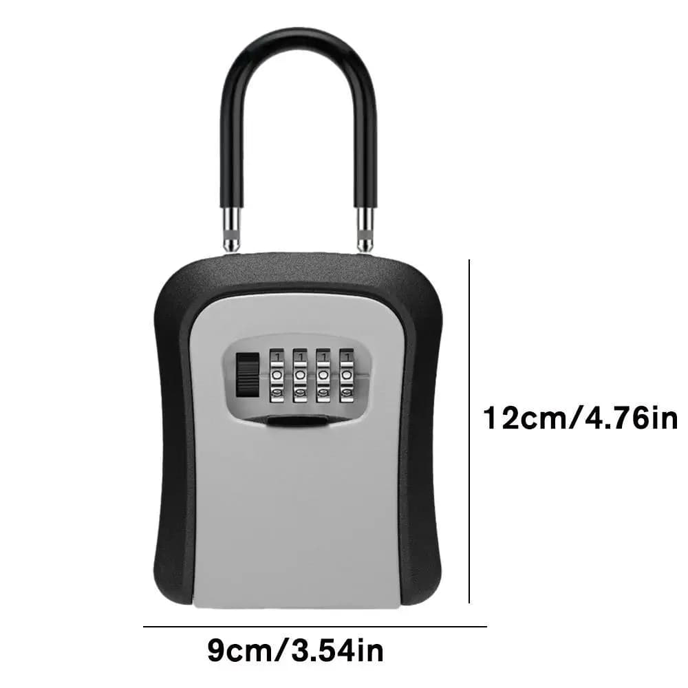Boîte de rangement de clé à combinaison de 4 chiffres