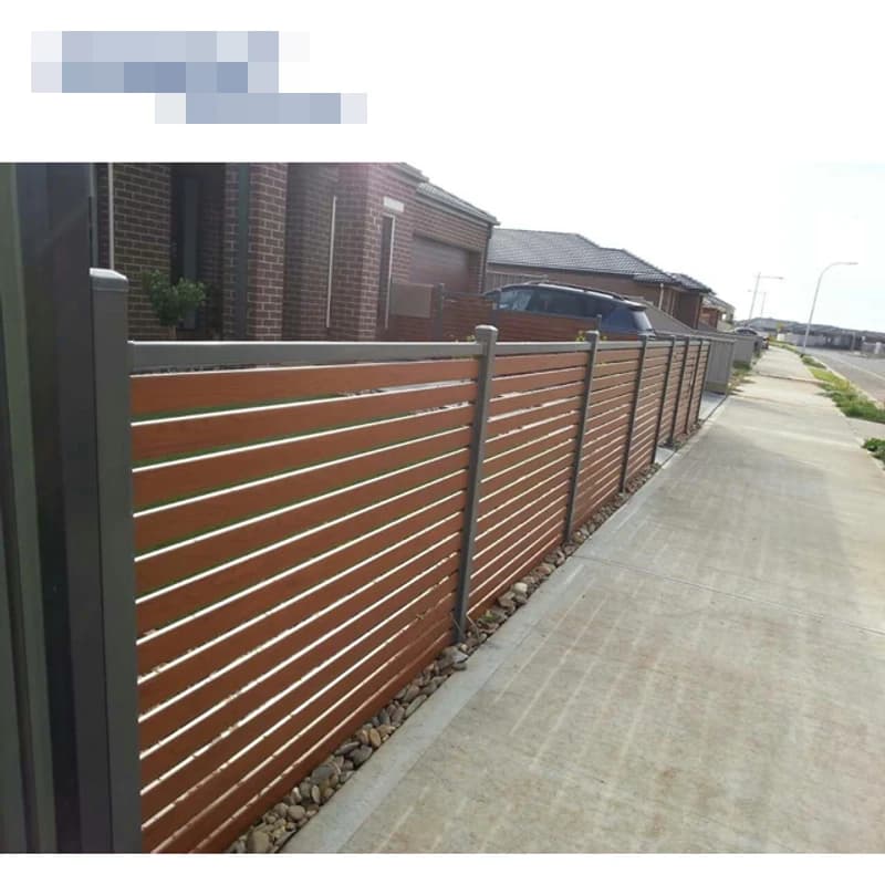 Clôture de confidentialité pour décoration de jardin
