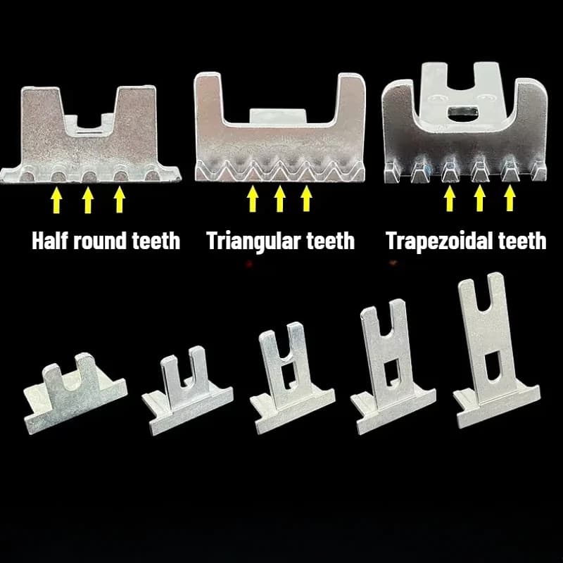 Fourches de poignée de porte et de fenêtre à battant en aluminium