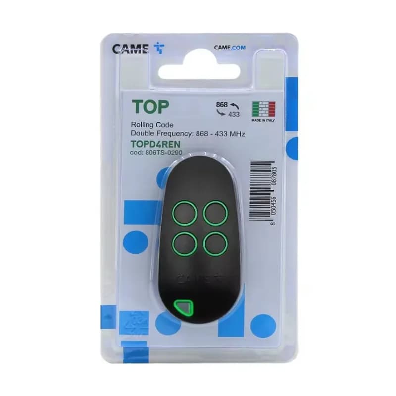 Télécommande de garage Came Topd4Ren 806Ts-0290 D2Ren