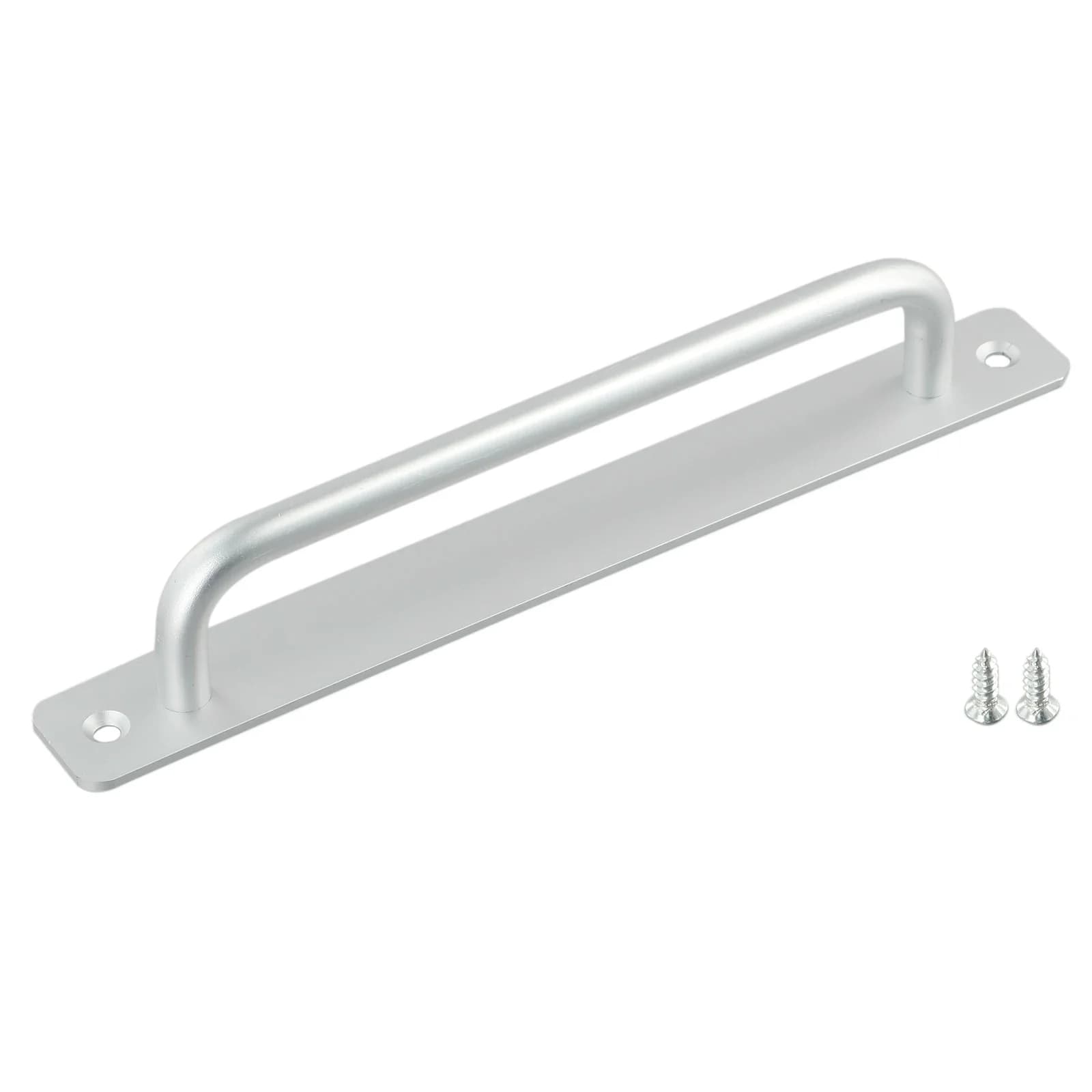 Poignée de porte coulissante en alliage d'aluminium, poignée de porte pour porte de toilette, sans poinçon, quincaillerie de meubles