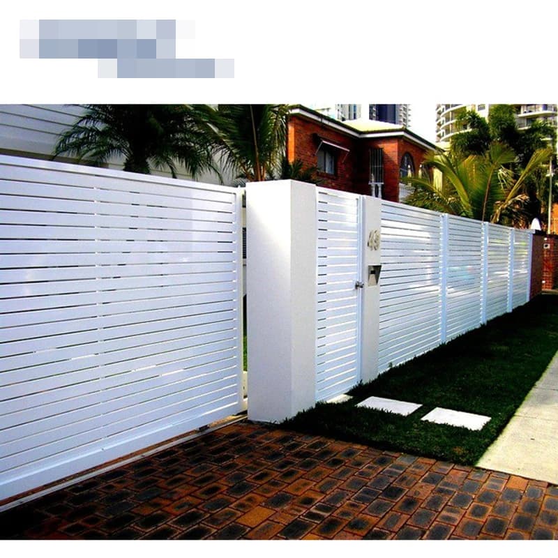 Clôture de confidentialité pour décoration de jardin