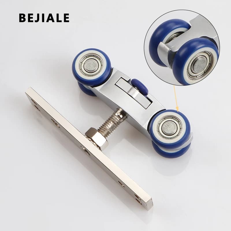 Porte pliante sans Rail inférieur