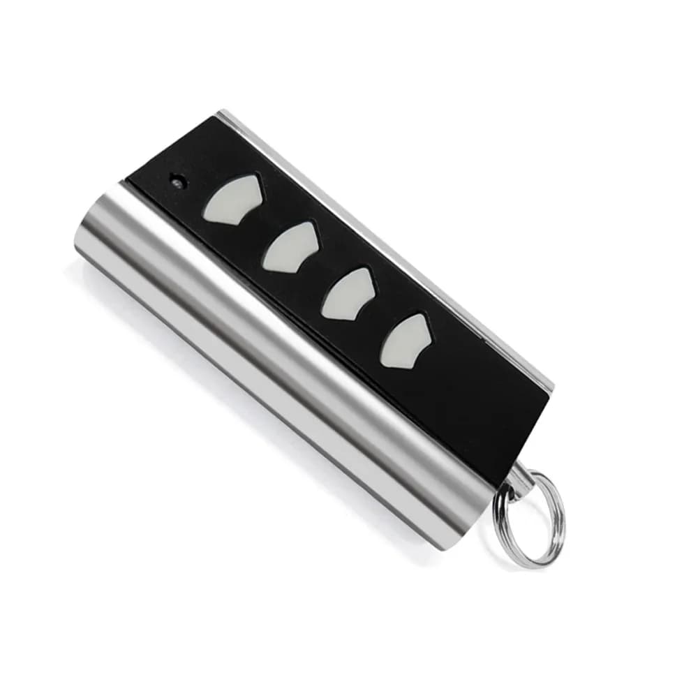 Télécommande pour porte de garage en métal