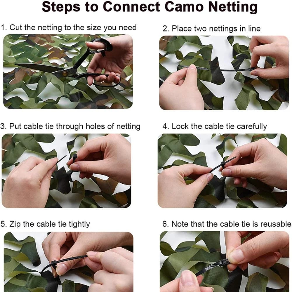 Filet de Camouflage pour Camping en plein air
