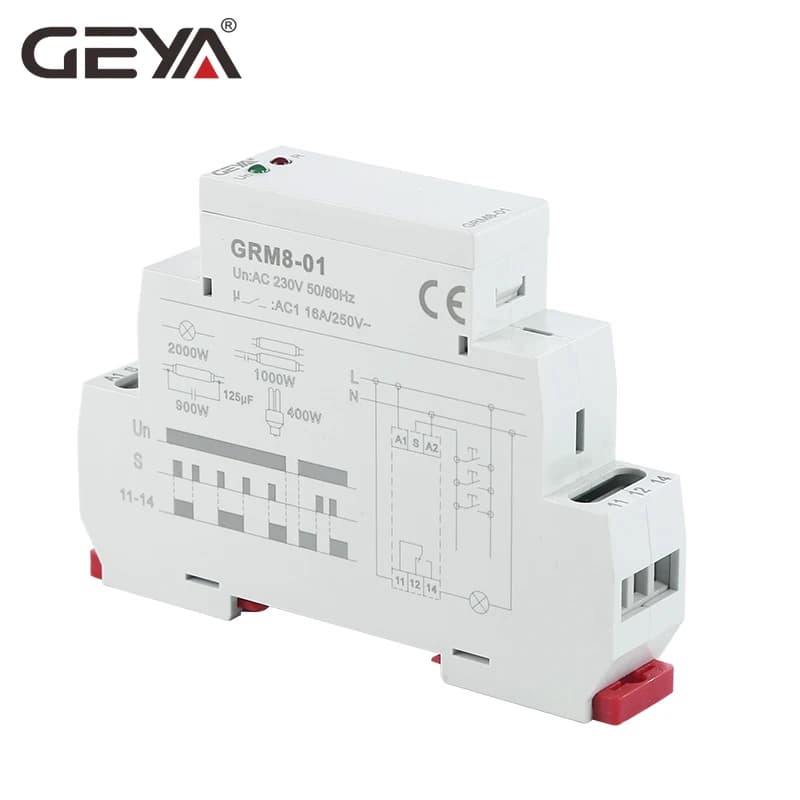 GEYA GRM8 relais de verrouillage