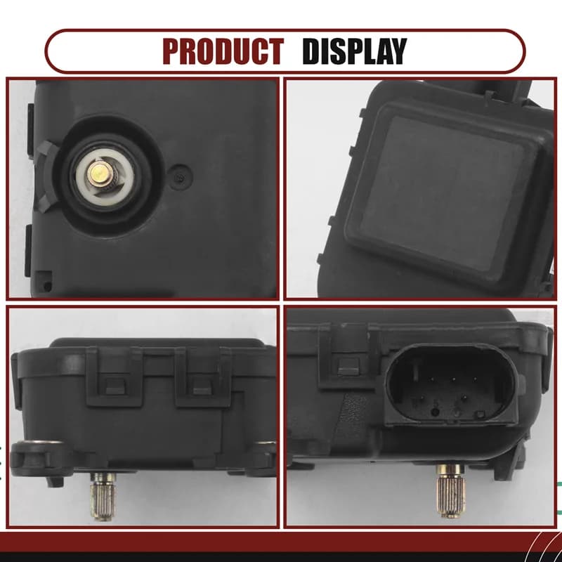 Moteur à clapet de récirculation Servo de chauffage d'air de contrôle de température 6Q1819453 pour VW Polo Golf 2002-2009 6Q1907511