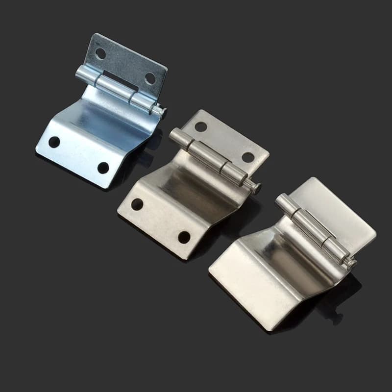Charnières en acier inoxydable soudées