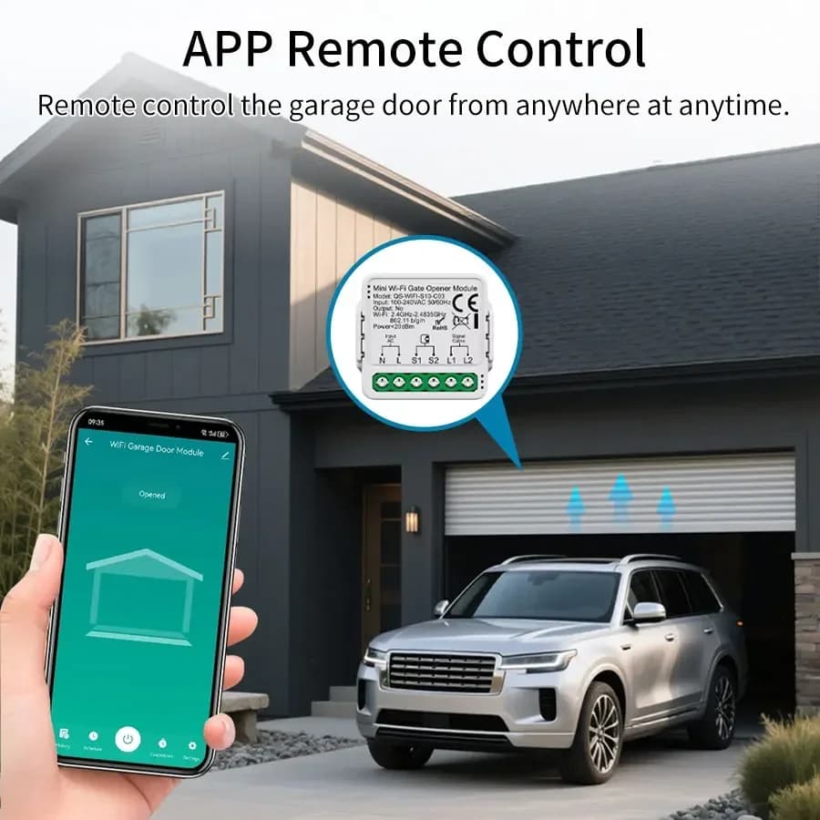 Tuya WiFi Zigbee ouvre-porte de Garage contrôleur