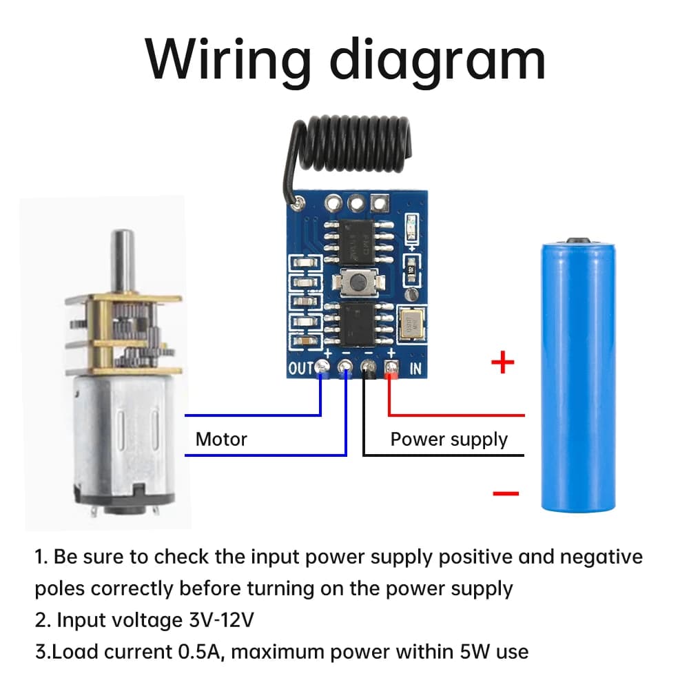 Module de contrôle de vitesse de moteur PWM DC3V-12V
