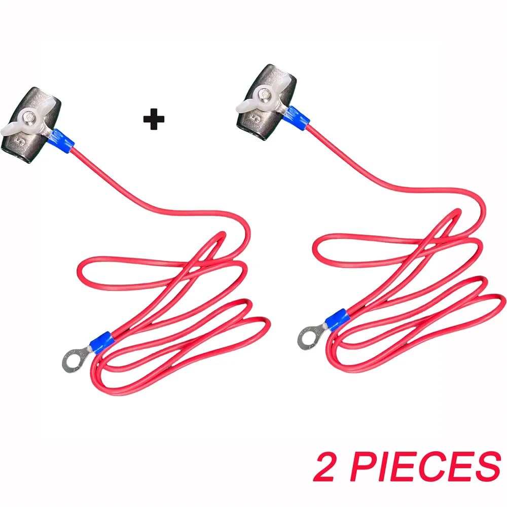 Électrificateur de clôture électrique vers fil de connecteur en polyrope